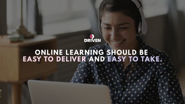 Online Learning Should Be Easy to Deliver and Easy to Take.